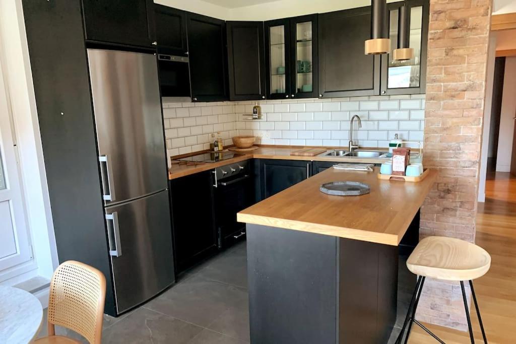 Ferienwohnung Atico Con Preciosa Terraza En Algorta Getxo Exterior foto